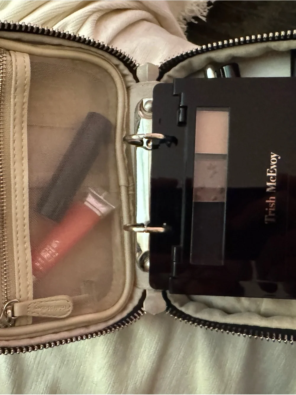 Trish McEvoy Power of Makeup Medium Planner — Vegan Leather